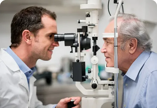 Laser treatment of Diabetic retinopathy
